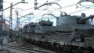 Renfe 269  269072 con Tren Militar [upl. by Sliwa]