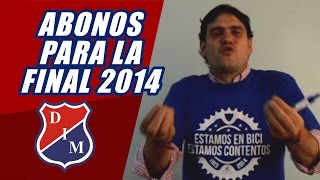 Abonos Para las Finales 2014  2  Primer Reporte de Ventas [upl. by Cimbura775]