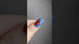 Striping tape nail polish design 2024naildesign shortvideo youtubeshorts 💅💅💅 [upl. by Ahola]