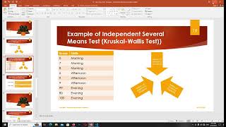 Video 117 Independent Several Means Test Kruskal Wallis Test Day 2 [upl. by Hermes]