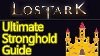 ULTIMATE Lost Ark stronghold guide everything you need to know lab workshop station etc [upl. by Asyal]