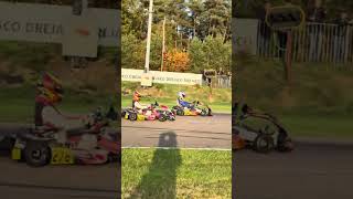 Start KZ Dutch Championship Karting Genk [upl. by Akerdnahs]