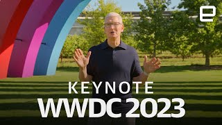 WWDC 2023 keynote in under 23 minutes Vision Pro iOS 17 and everything else Apple announced today [upl. by Hgielyk]