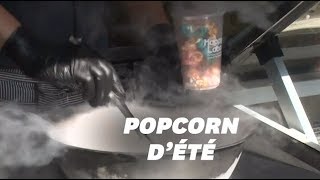 Le popcorn glacé à lazote liquide affole les papilles au Japon [upl. by Ylatan322]