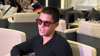 Kyle Echarri talks about Andrea Brillantes [upl. by Kare]