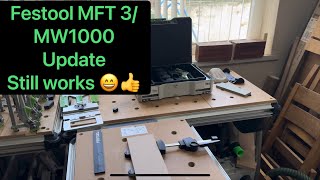 Festool MFT 3MW1000 resurface update [upl. by Eeimaj712]