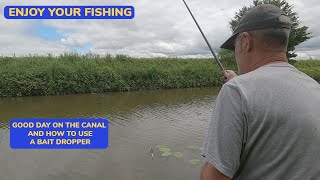 GOOD DAY ON THE CANAL AND HOW TO USE A BAIT DROPPER [upl. by Narad]