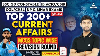 Top 200 Current Affairs 2024  Current Affairs by Ashutosh Tripathi [upl. by Casanova]