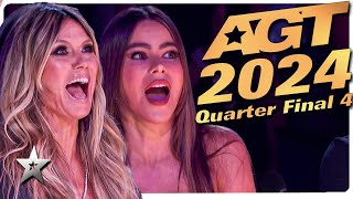 Americas Got Talent 2024 ALL AUDITIONS  Quarter Final 4 [upl. by Bauer]