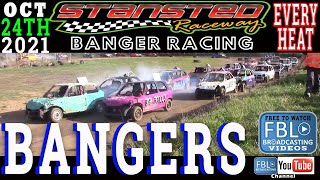 Stansted Raceway Bangers EVERY HEAT 24th October 2021 Full contact Banger racing Free to watch [upl. by Sisi]