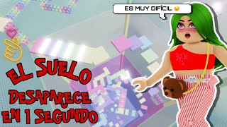 RETO DIFICIL😨TOWER OF HELL QUE DESAPARECE CUANDO LO TOCAS😨ROBLOX karola20 [upl. by Maryl]