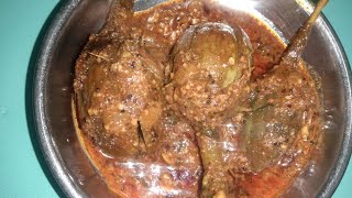 bharli vangi bhaji  Marathi recipe  easy and tasty recipe 😋😋 [upl. by Skoorb]