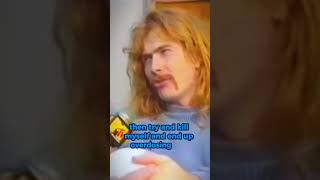 Dave Mustaine talks pressure and recent overdose 1993 interview [upl. by Acihsay134]