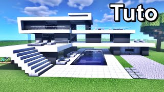 TUTO VILLA MODERNE MINECRAFT [upl. by Coveney198]