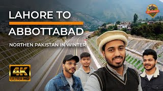 Lahore to Abbottabad Via Motorway  S01 EP01  Northen Pakistan in Winter  Ride With Abdullah [upl. by Rahcir]