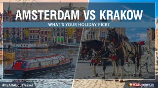 European city holidays with Amsterdam amp Krakow  Travel Center UK [upl. by Georgiana74]