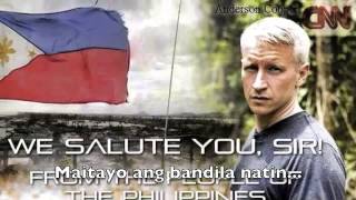 TATAK PILIPINO LYRICS  XIAO  SONG FOR YOLANDA [upl. by Aneerhs]