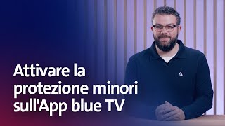 Protezione minori sullApp blue TV  Swisscom Help [upl. by Novihc]