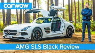 MercedesAMG SLS Black Series review  see why theyre now worth £750000 [upl. by Esekram]