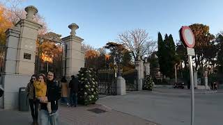 MADRID  ESPAÑA 🇪🇸  Parque de El Retiro  WALKING 4K [upl. by Akkina]