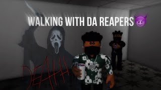 We Ran In The Police Station On Tha Bronx 2👮😱…  ROBLOX  WalkDownGang Takeover 😈 [upl. by Maller36]