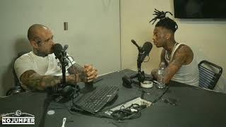 BOONK GANG aka John Gabbana PASSES OUT IN LIVE INTERVIEW on NO JUMPER PODCAST [upl. by Reich]