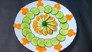 New Easy And Beautiful Salad Decorations by Neelam ki recipes [upl. by Cammie]