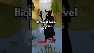 These are RuneScapes STRONGEST bosses [upl. by Glennon]