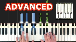 Greensleeves  Piano Tutorial Easy  How To Play Synthesia [upl. by Angell179]