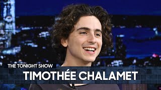 Timothée Chalamet on Wonka and the Barbie Cameo with Saoirse Ronan That Never Happened Extended [upl. by Anaicilef]