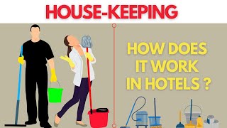 Housekeeping Department In Hotels  Hotel Management [upl. by Aneed]