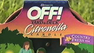 Citronella Candle Commercial [upl. by Aemat]