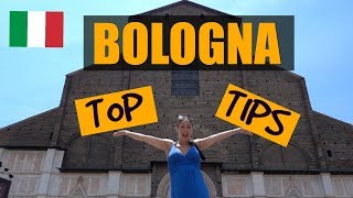 Bologna Italy In A Day 8 Must See Attractions [upl. by Hsizan]