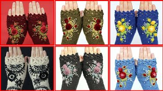 quotCrochetquot quotfingerless glovesquot quotmittensquot quotwrist warmersquot quothandmadequot quotwinterquot quotbohoquot quotstylishquot [upl. by Nosauq]