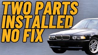 BMW 740IL E38  CRANK NO START [upl. by Goodard827]