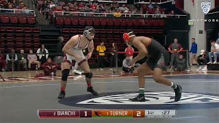 133lbs Devan Turner Oregon State vs Paul Bianchi Little Rock [upl. by Judas]