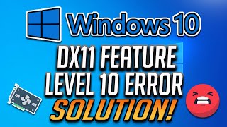 DX11 feature level 100 is required to run the engine  Mir4 SOLUCION al error [upl. by Anastassia]