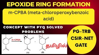 Epoxide formation conditionsStereochemistry with examples PGTRB  CSIRNET  GATE  in Tmail [upl. by Einohpets]