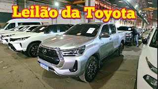 LEILÃO da TOYOTA [upl. by Shinberg961]