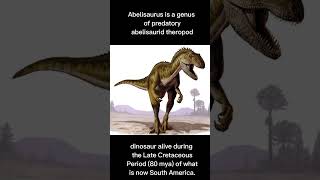 The abelisaurus [upl. by Shere]