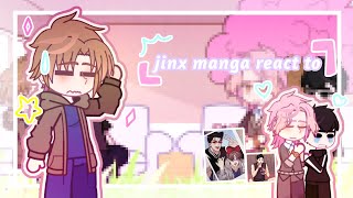 jinx react to •jinx manga bl•  gacha  jinx react to [upl. by Arras]