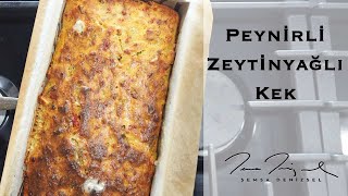 Peynirli Zeytinyağlı Kek  Şemsa Denizsel [upl. by Elleivap656]