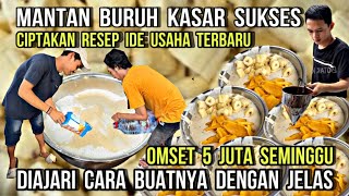 SEMINGGU OMSET 5 JUTA MASIH NGANGGUR BISA BUKA USAHA INI DIAJARI JELAS DETAIL RESEP TAKARANNYA [upl. by Harland]