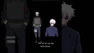 Kakashi and gojol not the same person kakashi anime gojo [upl. by Barvick774]