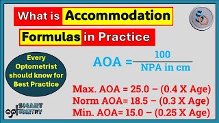 Accommodation amp Its Formulas in Clinical Practice [upl. by Nhguavad]