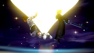 SoraWith Drive Forms VS Data RoxasWith Style amp No Damage KH3 Modded [upl. by Shurwood466]