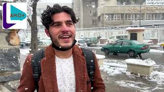 Kabul Jan snow day [upl. by Toor]