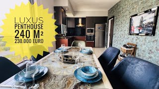 Alanya LuxusPenthouse  240 m²  5 Zimmer  Preisreduzierung  230000 Euro [upl. by Honoria315]