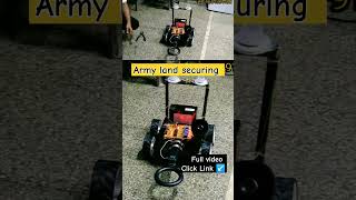 Army Robot Detecting Mines  Advanced Land Security Tech [upl. by Nnodnarb]