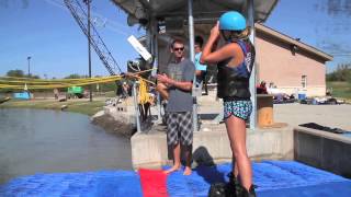 How to Wakeboard Hydrous Cable Wake Park of Allen Station VIDEO for FIRST TIMERS [upl. by Asenab]